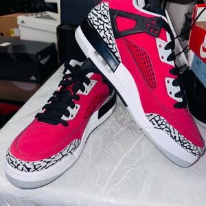 Nike Red and Black Sneakers